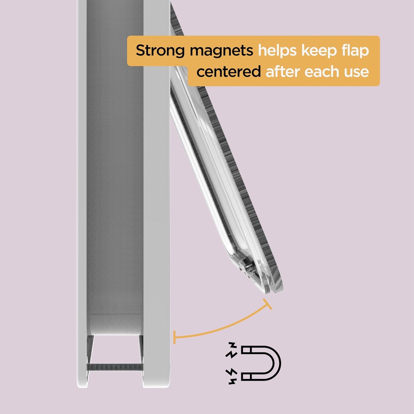 Cat and Small Pet Door, Small, White, Pets up to 11 Lbs